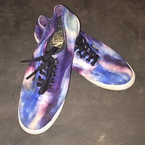 Tie Dye/Cosmic Vans